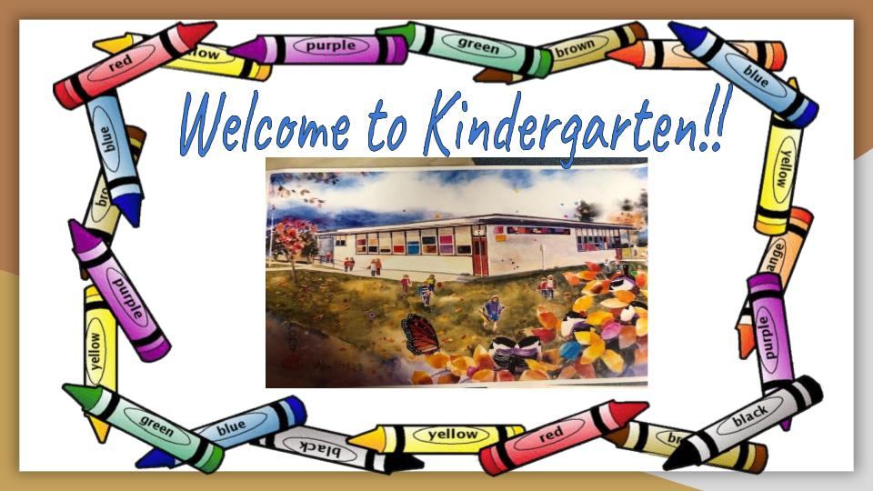 welcome to kindergarten